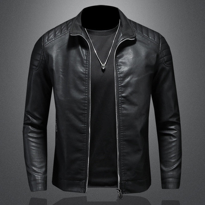 Vinizio Urban Classic Leather Jacket