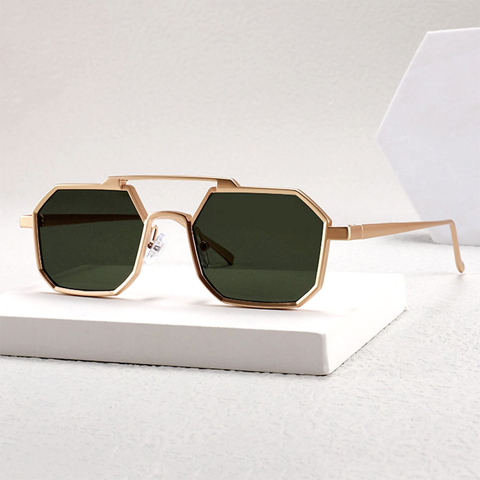 Vinizio Vintage Double Bridge Sunglasses