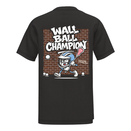 Wall Ball Champ New Balance Youth Lacrosse Tee