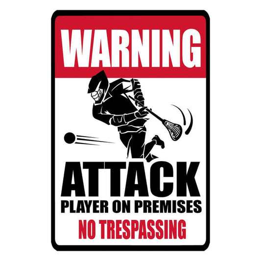 Warning Attack Sign  Boys