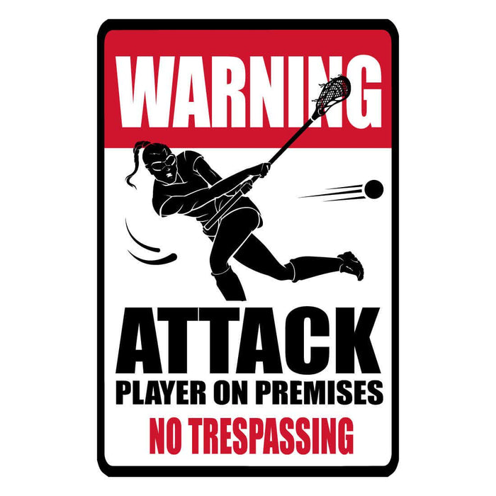 Beware Of Defense Sign  Girls