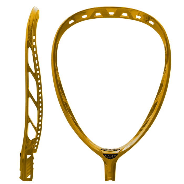 Warrior Answer Unstrung Goalie Lacrosse Head- Gold Rush