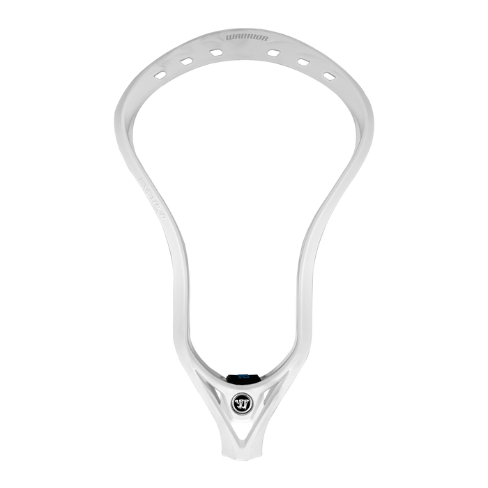 Warrior Evo QXO Men's Unstrung Lacrosse Head - White
