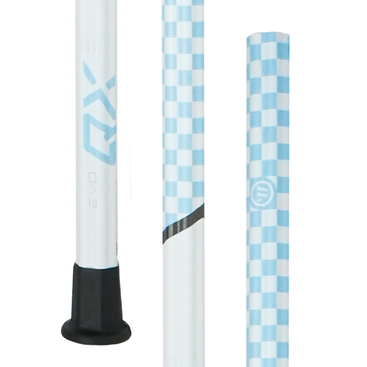 Warrior Evo QX2 Carolina Checkerboard Lacrosse Shaft