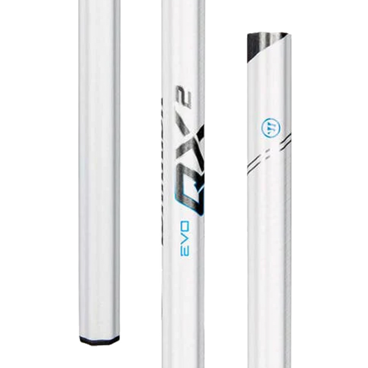 Warrior Evo QX2 Lacrosse Shaft- White