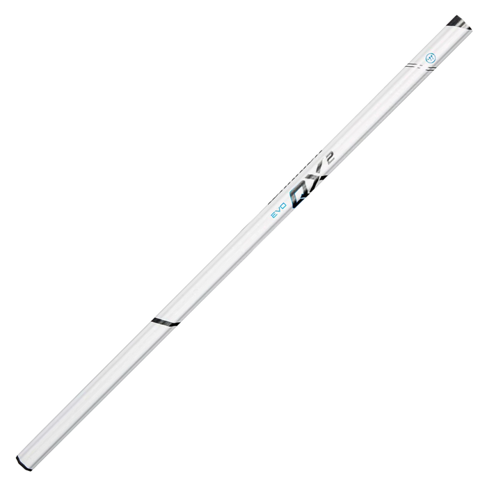 Warrior Evo QX2 Lacrosse Shaft- White