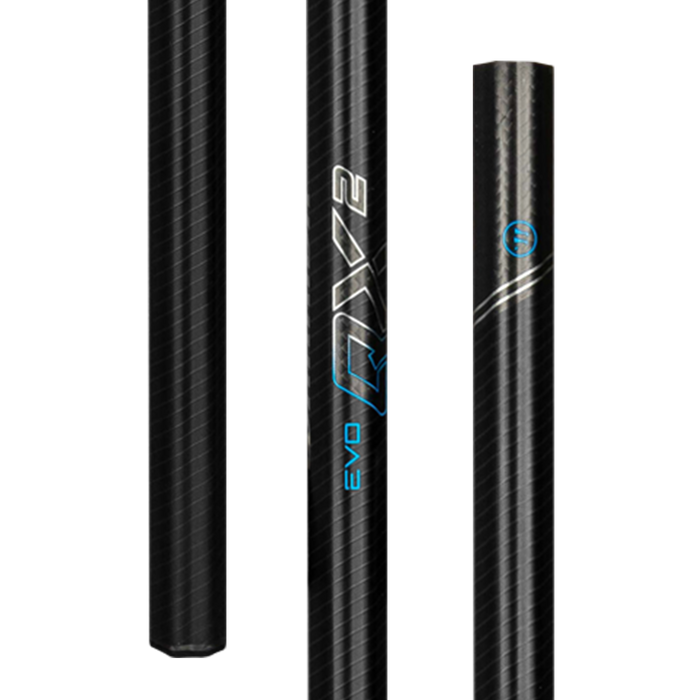 Warrior Evo QX2 Lacrosse Shaft- Black