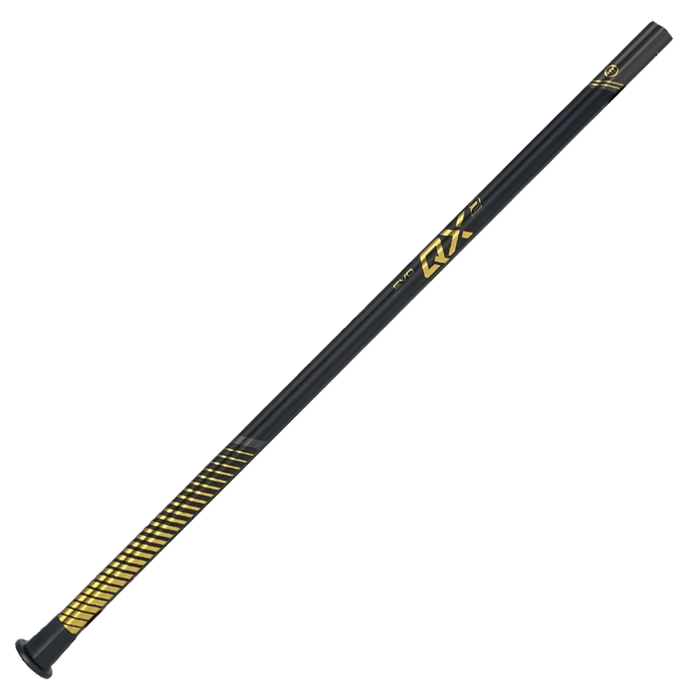 Warrior Evo QX2 Lacrosse Shaft- Black/Gold