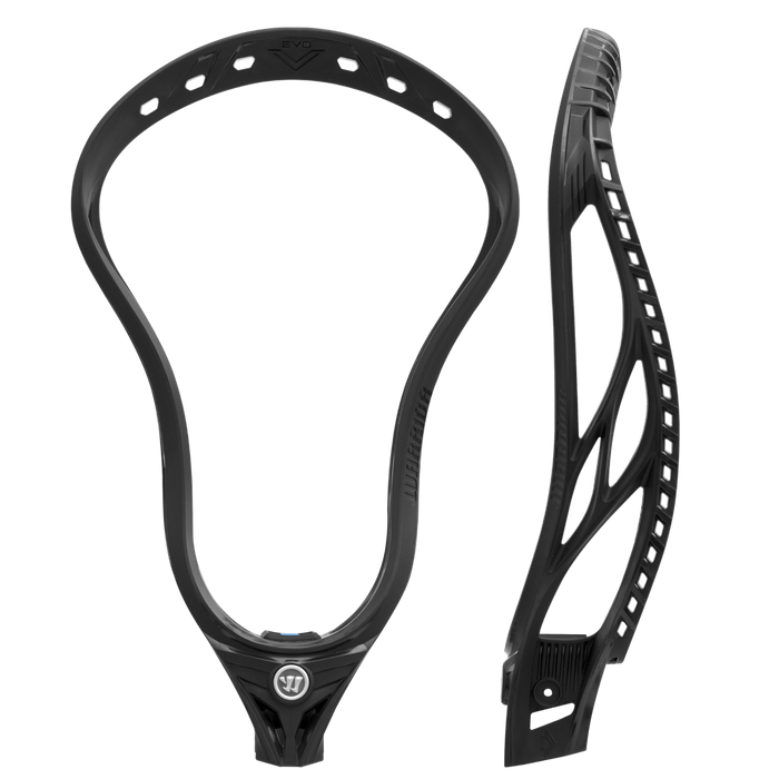 Warrior Evo V Unstrung Lacrosse Head - Black
