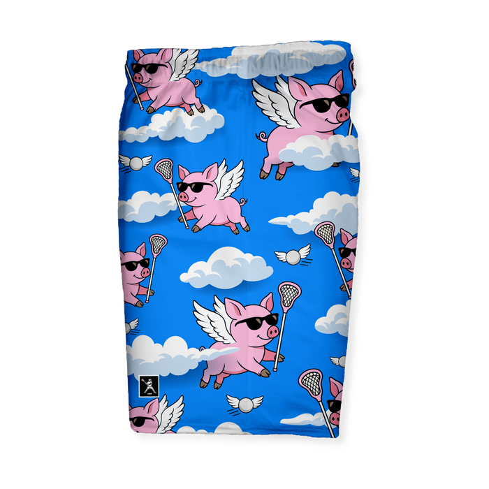 When Pigs Fly Lacrosse Shorts