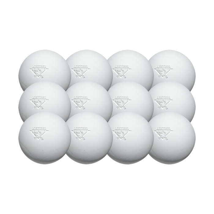 White Lacrosse Balls- Dozen