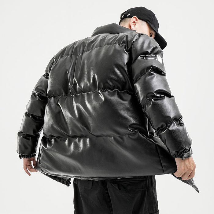 Woodvoice Exclusive Padded Leather Jacket
