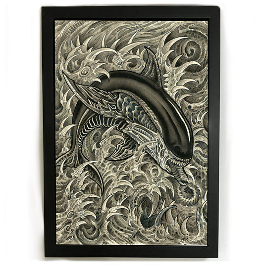 Xenophin (Xenomorph/Dolphin) poster