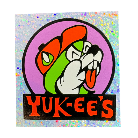 Yuk-ee's Glitter Sticker